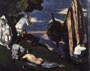 Paul Cezanne Pastoral(Idyll) china oil painting artist